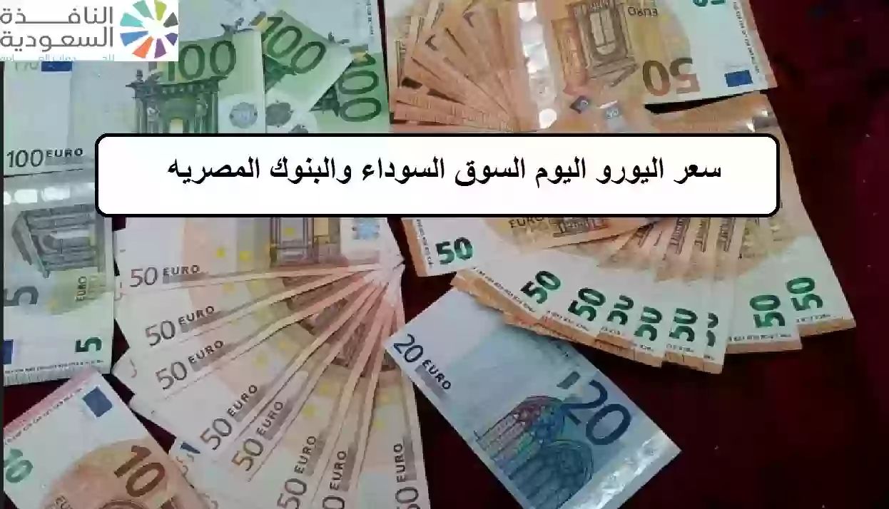 سعر لليورو في السوق السوداء والبنوك المصريه