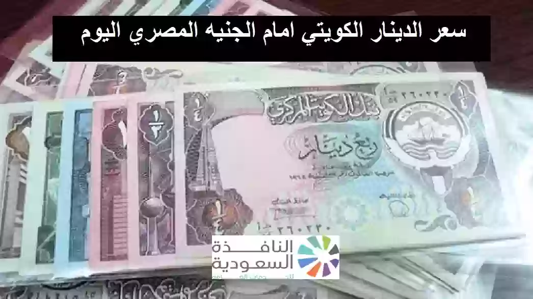 سعر الدينار الكويتي امام الجنيه المصري
