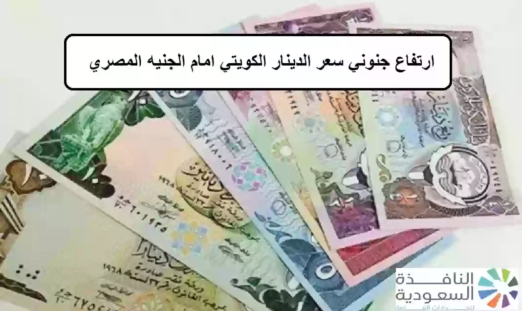 سعر الدينار الكويتي امام الجنيه المصري